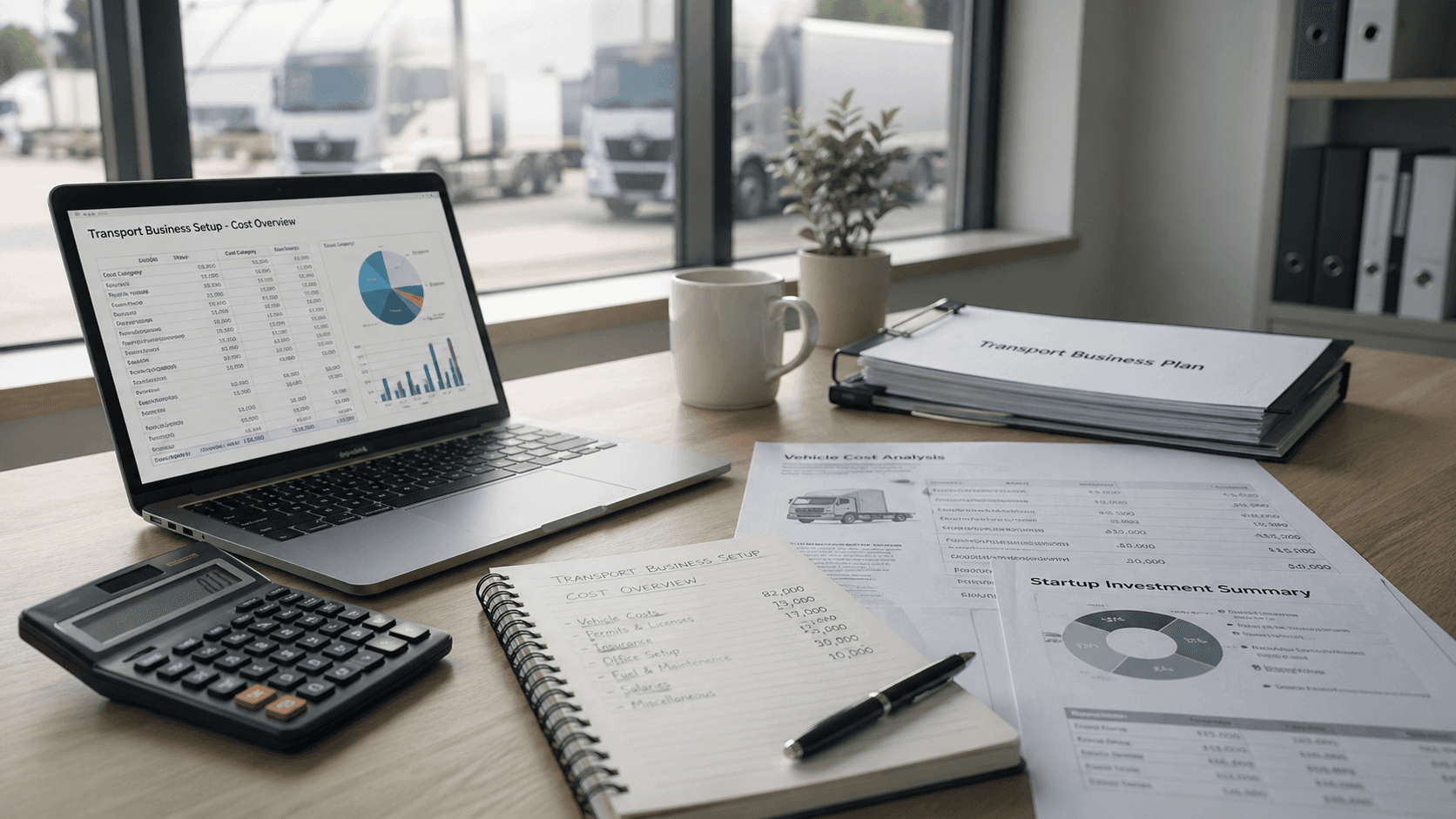 Lastbil på väg - Vad kostar yrkestrafiktillstånd? Komplett kostnadsguide 2026